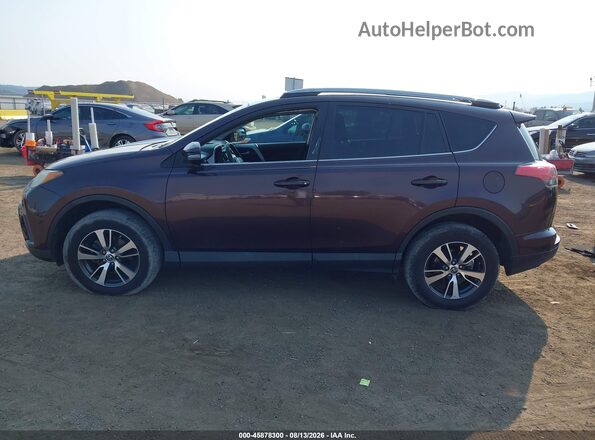 2T3RFREV4JW720672 2018 TOYOTA RAV4 Purple Панорамний вид салону 360°