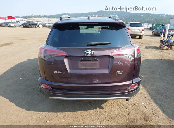 2T3RFREV4JW720672 2018 TOYOTA RAV4 Purple 