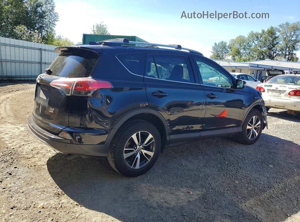 2T3RFREV4JW745944 2018 TOYOTA RAV4 Black უკანა მარჯვენა