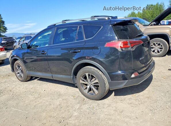 2T3RFREV4JW745944 2018 TOYOTA RAV4 Black უკანა მარცხენა