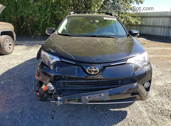 2T3RFREV4JW745944 2018 TOYOTA RAV4 Black წინა ხედი