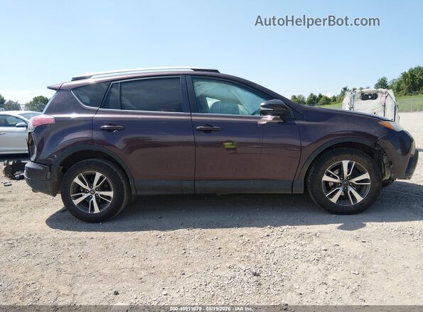 2T3RFREV4JW776028 2018 TOYOTA RAV4 Maroon Vista interior de 360 grados