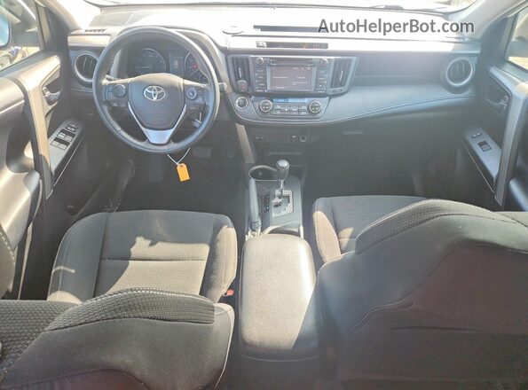 2T3RFREV4JW815586 2018 TOYOTA RAV4 White Առջևի վահանակի տեսք
