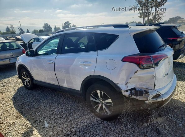 2T3RFREV4JW815586 2018 TOYOTA RAV4 White Հետևի ձախ