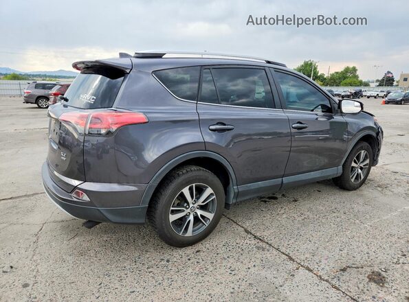 2T3RFREV5GW465040 2016 TOYOTA RAV4 Gray უკანა მარჯვენა