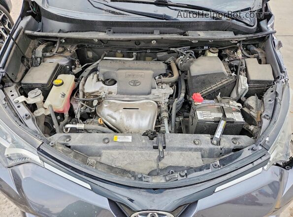 2T3RFREV5GW465040 2016 TOYOTA RAV4 Gray ძრავის განყოფილების ხედი