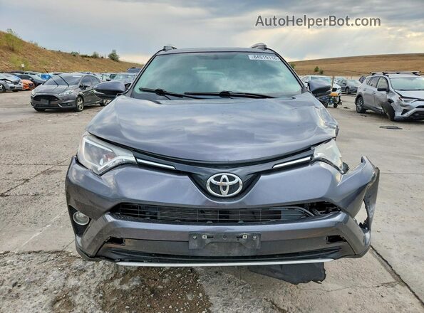2T3RFREV5GW465040 2016 TOYOTA RAV4 Gray წინა ხედი