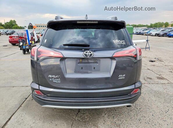 2T3RFREV5GW465040 2016 TOYOTA RAV4 Gray უკანა ხედი