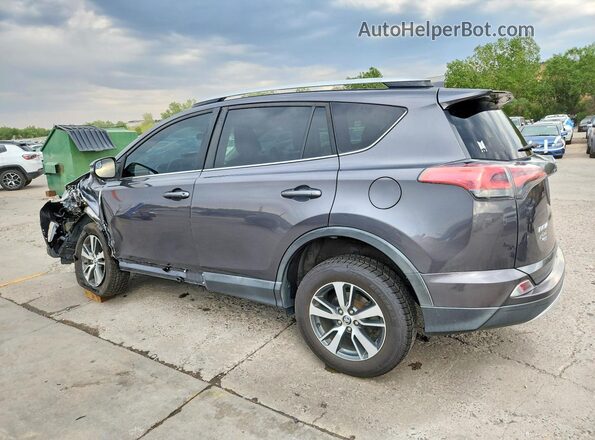 2T3RFREV5GW465040 2016 TOYOTA RAV4 Gray უკანა მარცხენა