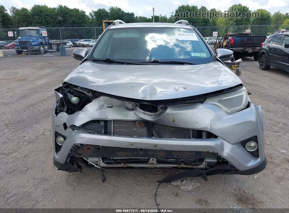 2T3RFREV5GW485451 2016 TOYOTA RAV4 Silver Вид щитка приладів