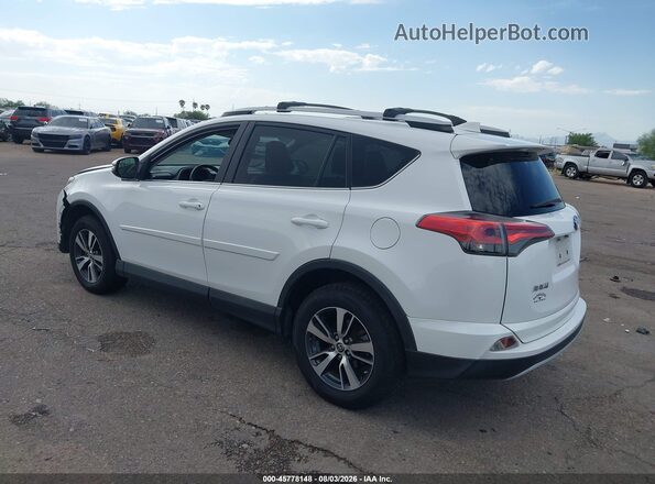 2T3RFREV5GW515967 2016 TOYOTA RAV4 White Rear left