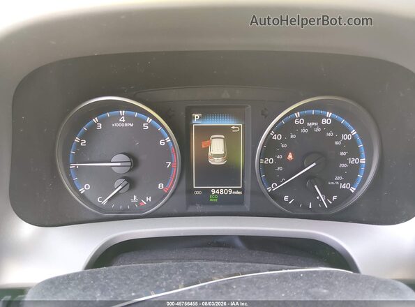 2T3RFREV5HW542541 2017 TOYOTA RAV4 Black Հետևի նստատեղերի տեսք