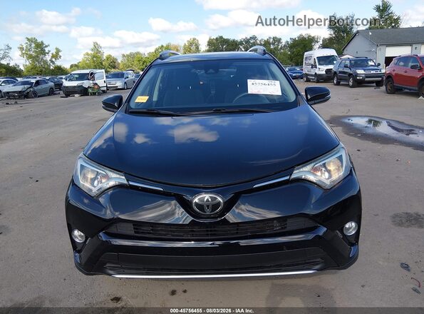 2T3RFREV5HW542541 2017 TOYOTA RAV4 Black Սարքավորումների վահանակի տեսք