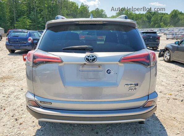 2T3RFREV6GW434895 2016 TOYOTA RAV4 Silver Widok z tyłu