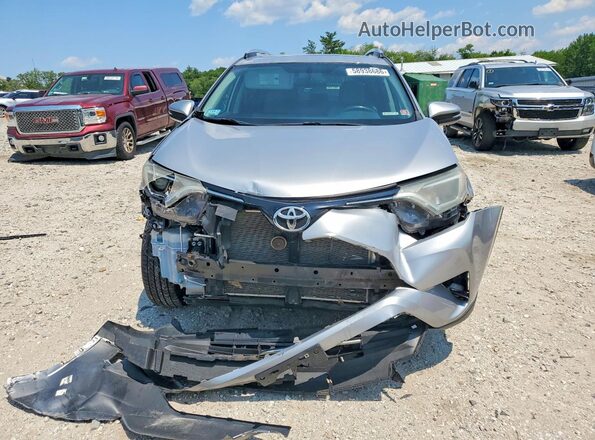 2T3RFREV6GW434895 2016 TOYOTA RAV4 Silver Widok z przodu