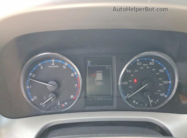 2T3RFREV6GW434895 2016 TOYOTA RAV4 Silver Widok zestawu wskaźników