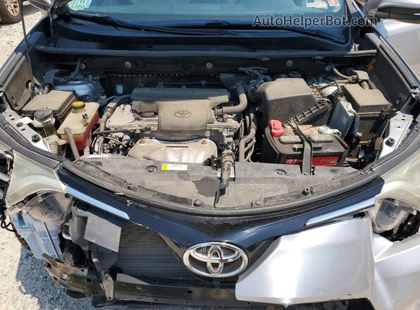 2T3RFREV6GW434895 2016 TOYOTA RAV4 Silver Widok komory silnika