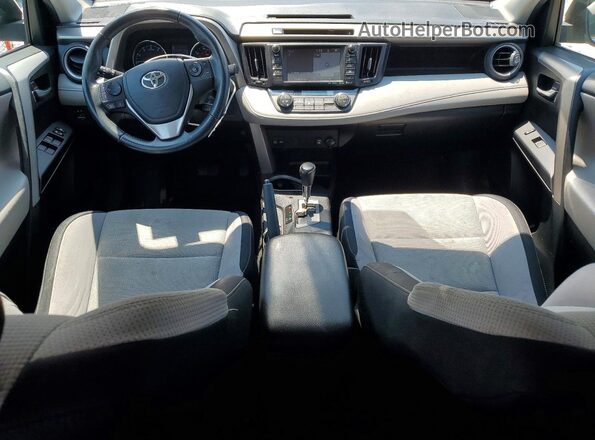 2T3RFREV6GW434895 2016 TOYOTA RAV4 Silver Widok deski rozdzielczej