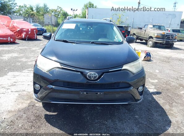 2T3RFREV6HW551586 2017 TOYOTA RAV4 Black Դիմացի տեսք