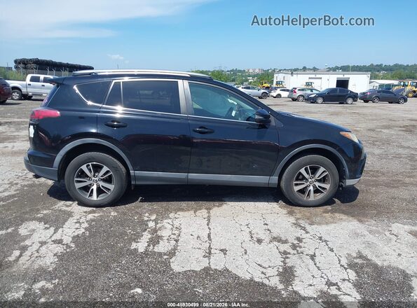 2T3RFREV6HW551586 2017 TOYOTA RAV4 Black Սալոնի հետևի տեսք