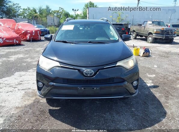 2T3RFREV6HW551586 2017 TOYOTA RAV4 Black Սարքավորումների վահանակի տեսք