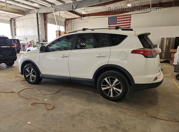 2T3RFREV6JW721242 2018 TOYOTA RAV4 White Հետևի ձախ