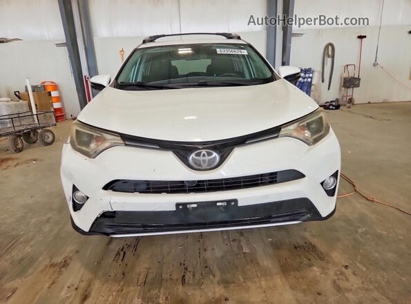 2T3RFREV6JW721242 2018 TOYOTA RAV4 White Դիմացի տեսք