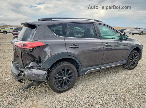 2T3RFREV6JW728059 2018 TOYOTA RAV4 Gray Задня права чверть
