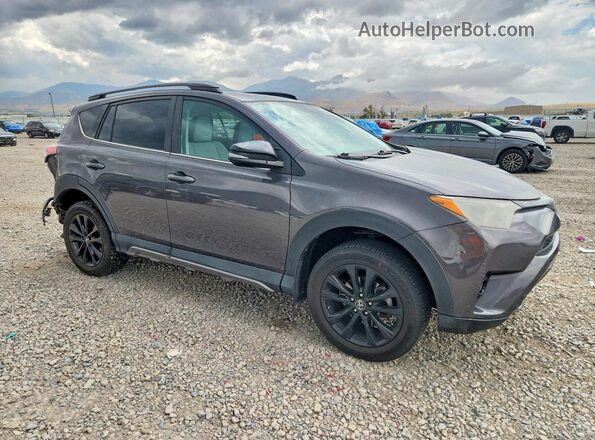 2T3RFREV6JW728059 2018 TOYOTA RAV4 Gray Передня права чверть