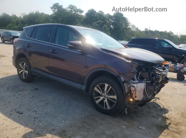 2T3RFREV6JW797219 2018 TOYOTA RAV4 Purple Delantero derecho