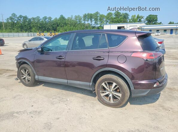 2T3RFREV6JW797219 2018 TOYOTA RAV4 Purple Trasero izquierdo
