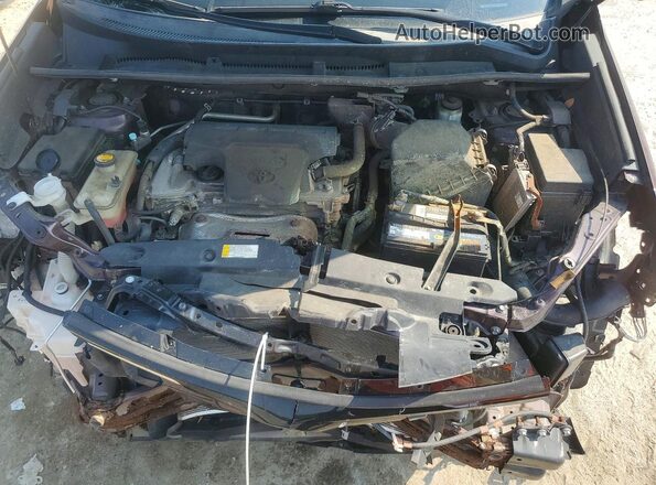 2T3RFREV6JW797219 2018 TOYOTA RAV4 Purple Vista del compartimento del motor