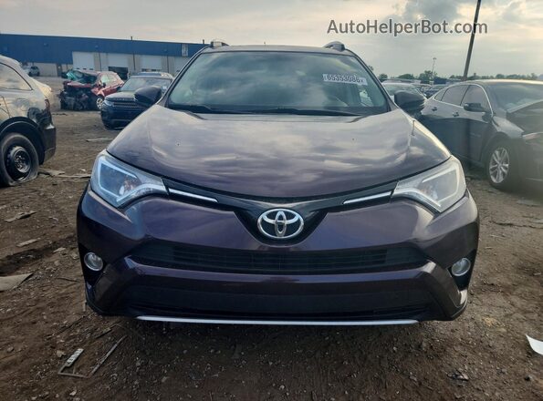 2T3RFREV7GW453892 2016 TOYOTA RAV4 Purple Դիմացի տեսք