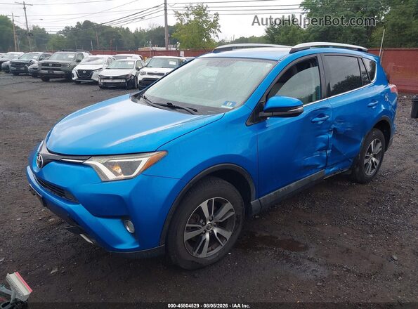 2T3RFREV7GW492627 2016 TOYOTA RAV4 Dark Blue Front left
