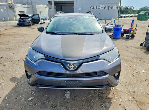 2T3RFREV7JW701940 2018 TOYOTA RAV4 Gray Դիմացի տեսք