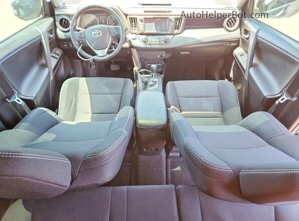 2T3RFREV7JW743623 2018 TOYOTA RAV4 Blue Widok deski rozdzielczej