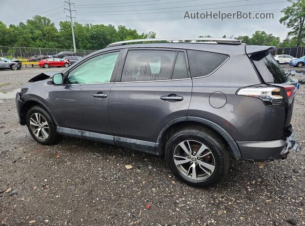 2T3RFREV7JW775438 2018 TOYOTA RAV4 Gray უკანა მარცხენა
