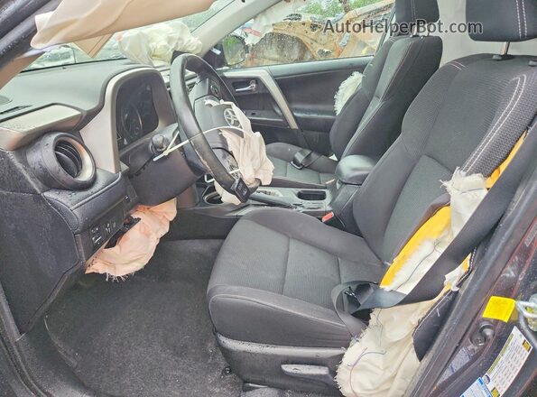 2T3RFREV7JW775438 2018 TOYOTA RAV4 Gray წინა სალონის ხედი