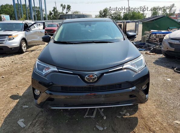 2T3RFREV7JW799416 2018 TOYOTA RAV4 Black წინა ხედი