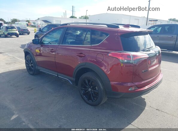 2T3RFREV7JW815386 2018 TOYOTA RAV4 Red Հետևի ձախ