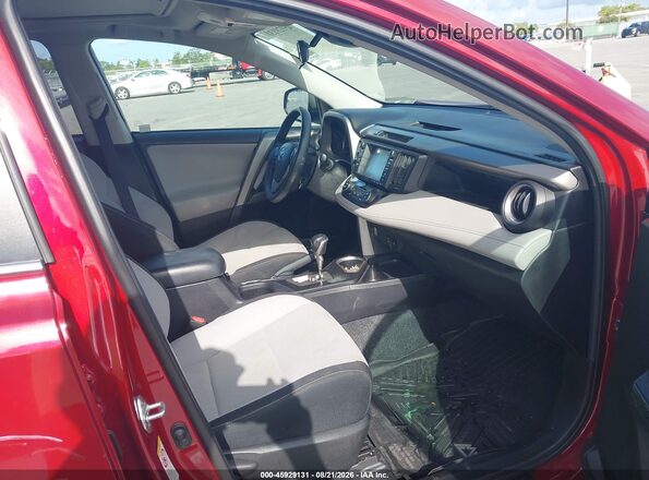 2T3RFREV7JW815386 2018 TOYOTA RAV4 Red Սալոնի դիմացի տեսք