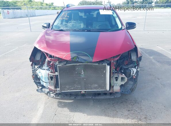 2T3RFREV7JW815386 2018 TOYOTA RAV4 Red Դիմացի տեսք