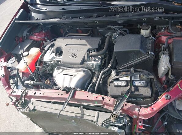 2T3RFREV7JW815386 2018 TOYOTA RAV4 Red Հետևի տեսք