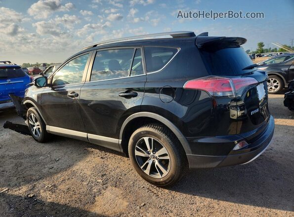 2T3RFREV8GW474198 2016 TOYOTA RAV4 Black Задня ліва чверть