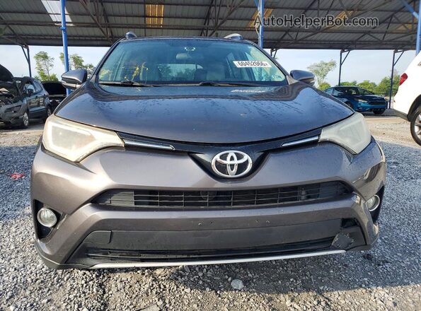 2T3RFREV8GW500136 2016 TOYOTA RAV4 Gray Դիմացի տեսք