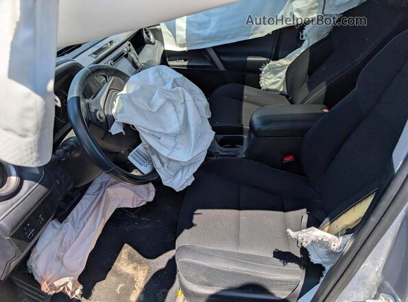 2T3RFREV8GW513694 2016 TOYOTA RAV4 Серый Вид салона спереди