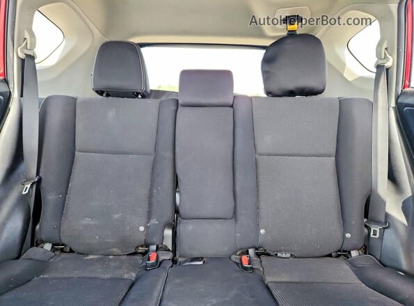 2T3RFREV8JW789364 2018 TOYOTA RAV4 Красный Вид задних сидений