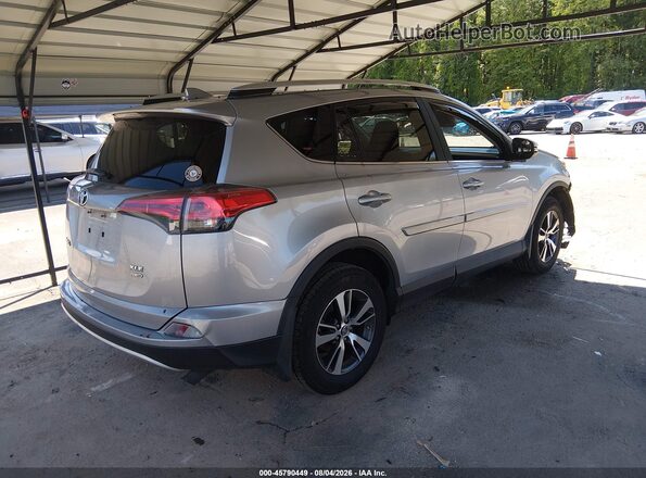 2T3RFREV9GW526003 2016 TOYOTA RAV4 Silver Задня права чверть