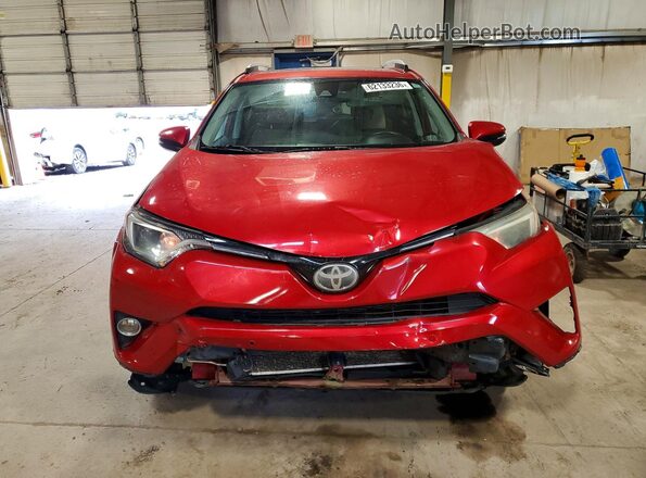 2T3RFREV9GW533467 2016 TOYOTA RAV4 Красный Вид спереди