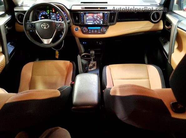 2T3RFREV9GW533467 2016 TOYOTA RAV4 Красный Вид панели приборов